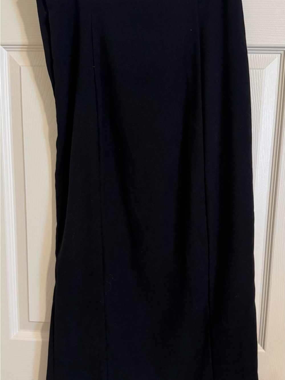 Y2K Old Navy Faux Suede Skirt - Streamlined Fit